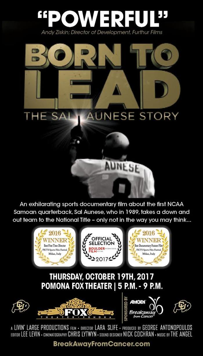 Born To Lead - Pomona Screening